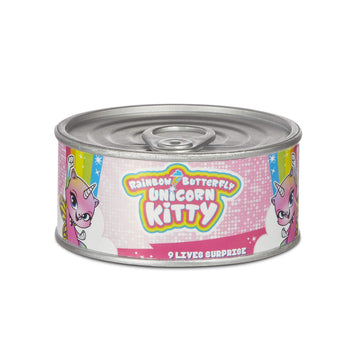 Rainbow Butterfly Unicorn Kitty 9 Lives Surprise - Multicolor Plastic Toy, Model 75301, Styles May Vary