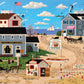 Buffalo Games 1000 Piece Jigsaw Puzzle - Charles Wysocki Nantucket Breeze - Large Multicolor - Perfect for Game Nights - Model 13321