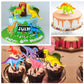 Gidgod Dinosaur Figures For Toddlers Kids Toys 7 Inch Jumbo Figure Educational Mini Small Kimicare Animal Toy,Cake Decoration Di