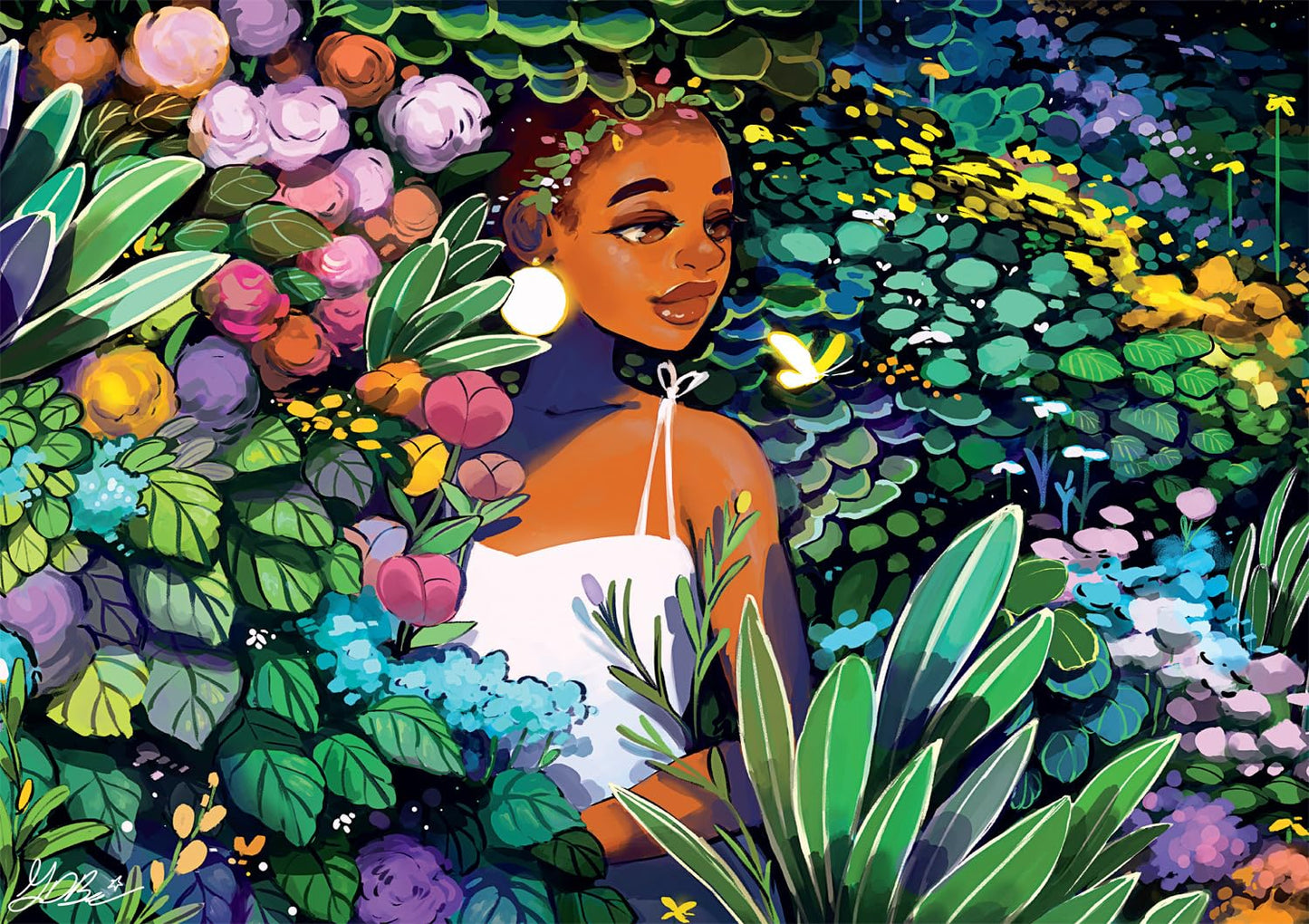 Buffalo Games - Geneva Bowers - Hideaway - 500 Piece Jigsaw Puzzle For Adults -Challenging Puzzle Perfect For Game Nights - Finished Size Is 21.25 X 15.00