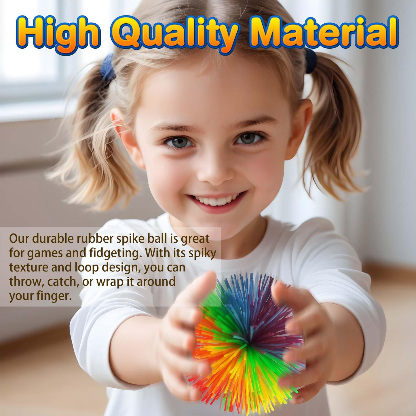 Glow Fever 12Pcs Monkey Stringy Balls, 2.75Inch, Fidget Toys Sensory Silicone Balls Soft Active Fun Toy Stress Balls And Anxiety Relief Throw For Birthday Gifts Party Favors