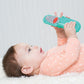 Infantino Flip And Peek Fun Phone: Bilingual With 3 English & 3 Spanish Phrases, Sounds Effects For Engagement, Peek A Boo Mirror Inside, 2 Colors, Ages 3 Months +, Teal, 1 Count (Pack Of 1)