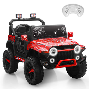 Electric Ride On Car, 24V Ride On Toys For Big Kids With Remote Control, 3 Speeds Change Electric Toddler Car, Kids' Electric Ve