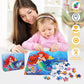 Lelemon Pretty Puzzles For Kids Ages 4-8, 60 Piece Snowmen Puzzles For Kids Ages 3-5,Children Jigsaw Puzzles Kids Puzzles In A Metal Box,Educational Learning Puzzle Toys For Girls And Boys