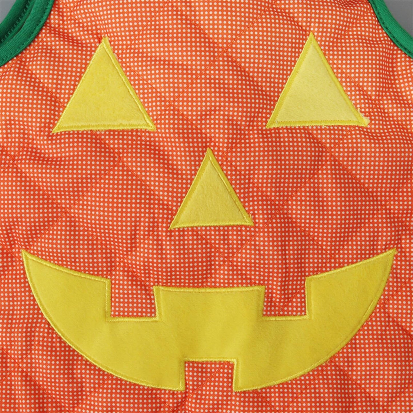 Noubeau Toddler Baby Boy Girl Halloween Clothes Pumpkin Sleeveless Romper Bodysuit One Piece Halloween Outfit(Pumpkin 2,18-24 Mo