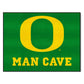 FANMATS 14689 Oregon Ducks Man Cave All-Star Rug - 34 in. x 42.5 in.