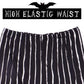 IKALI Halloween Costume for Kids Boys Black and White Striped Set Dress Up Outfit