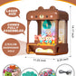 Cxjoigxi Large Claw Machine For Kids Adults With Prizes, Adjustable Sound & Light, 2 Power Modes, Mini Candy Crane Vending Machi