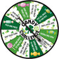 HyDren St. Patricks Day Game Spinner Candy Challenge Game for St. Patricks Day Decorations Party Supplies Shamrock Favor Decor A
