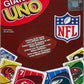 Mattel Games Giant UNO NFL Game for Kids, Adults & Family with Oversized Cards -Like New