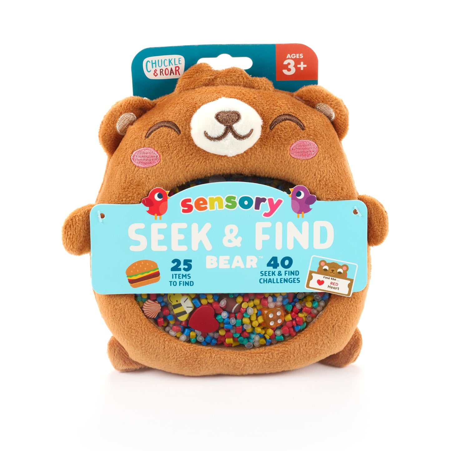 Chuckle & Roar Sensory Seek & Find Scavenger Hunt Bear