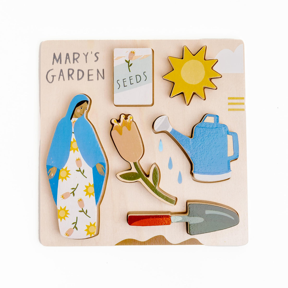 Be A Heart Wooden Puzzle Marys Garden