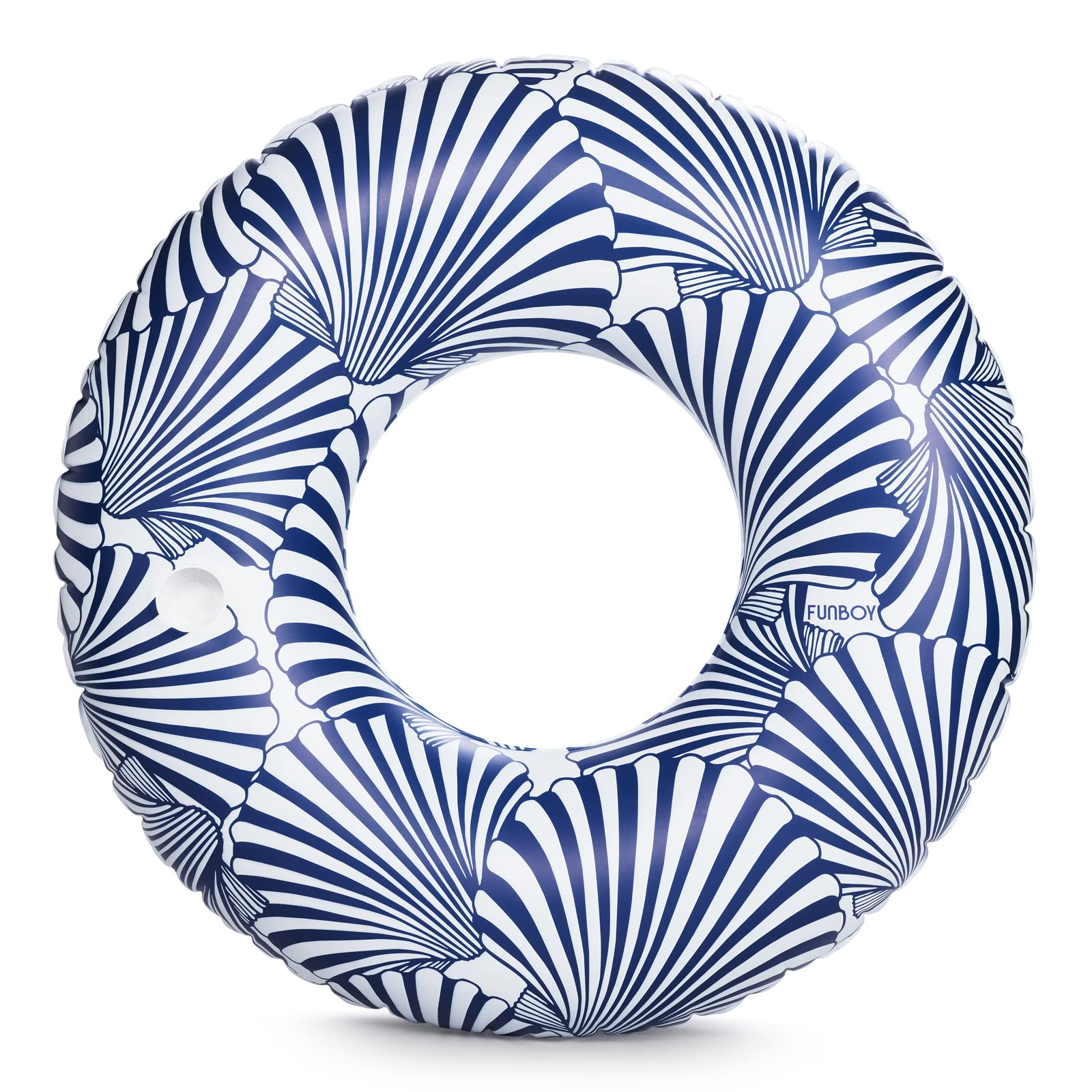 Funboy Giant Inflatable Seashells Tube Float, Luxury Raft For Summer Pool Parties And Entertainment