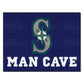 FANMATS MLB - Seattle Mariners Man Cave All-Star Mat 33.75x42.5