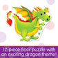 The Learning Journey - My First Big Floor Puzzle - Dragon - Dragon Puzzle for Kids - Toddler Games & Gifts for Boys & Girls Ages