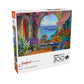 Buffalo Games 300 Piece Jigsaw Puzzle - Warmth of The Mediterranean, Large Size, Multicolor, Model 22121, Perfect for Game Nights
