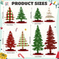 Namalu 16 Pcs Christmas Decorations Christmas Tree Table Centerpieces Buffalo Plaid Snowflakes Christmas Centerpiece For Home In