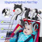 Fpvera Car Seat And Stroller Toys - Black And White Car Seat Toy High Contrast Baby Toys, Baby Plush Spiral Activity Toy For Cri