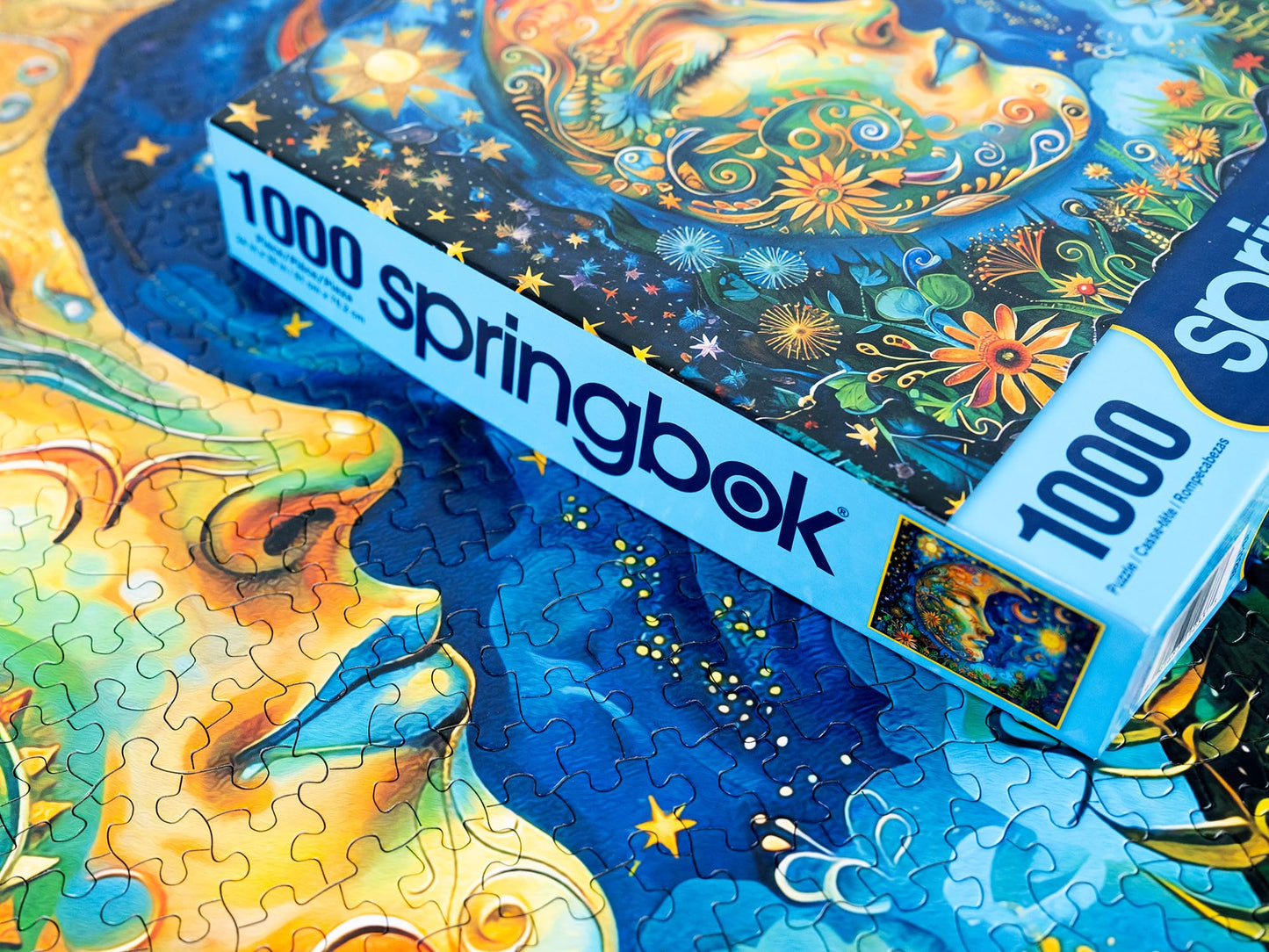 Springbok'S Blue Moon 1000 Piece Puzzle For Adults By Artist Claudia Mckinney Is A Fun And Vivid Image To Challenge You