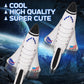 ArtCreativity Space Shuttle Inflates, Set of 2, 14 Inch Long, Outer Space Themed Party Decorations & Pretend Play Toys for Kids