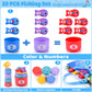 Aranee Toddler Montessori Toys For 1 Year Old Boy & Girl, Fishing Game For Toddlers With Stacking Cups Number Counting, Color So