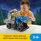 Fisher-Price Imaginext Jurassic World Dino Hauler Vehicle with T. rex, 5-Piece Playset, Multicolor, Ages 3+ Years, Model GVV50