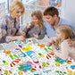 Qyeahkj Giant Paper Summer Coloring Tablecloth For Kids Large Swimming Pool Coloring Poster Table Cover Table Cloths For Classro