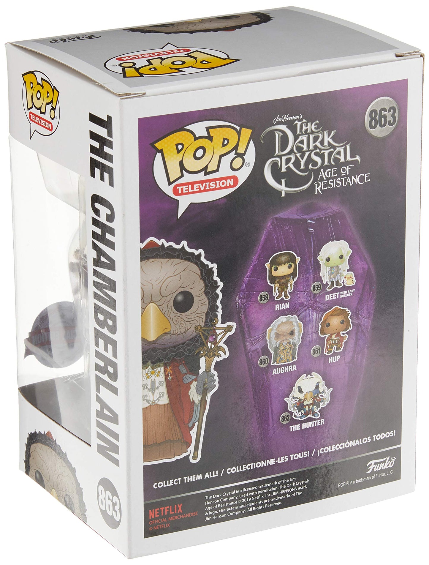 Funko Pop Dark Crystal Chamberlain Skeksis limited availability
