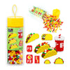 Pix Brix Pixel Art Kit Puzzle Bricks - Food Series, Taco & Drinks - Patented Building Brick Set to Recreate Your Favorite Food, 