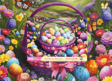 Springbok Easter In Bloom 500 Piece Jigsaw Puzzle For Adults And Families