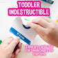 Thick Rip Proof & Waterproof Toddler Flash Cards For Ages 1,2,3,4 Years - (150 Real Images) Alphabet Abc, Colors, Shapes, Numbers, Animals, Body Parts, Lit Letters, First Words By Kinder Scholars
