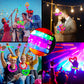 Gwahsa 24 Pcs Light Up Pop Tubes, Glow Sticks Bulk Party Favors For Kids 4-8 8-12 Glow In The Dark Party Supplies Fidget Sensory