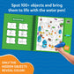 Skillmatics Reusable Water Spotter Book - Mess-Free Learning Activity for Kids Ages 4-8, Multicolor, Model SKILL1210WSAP