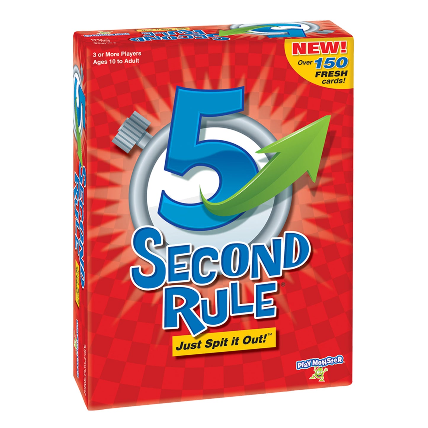 5 Second Rule Game - Simple Questions Card Game For Family Fun, Party, Kids, Travel, Game Night & Sleepovers - Think Fast And Shout Out Answers - For Ages 10+