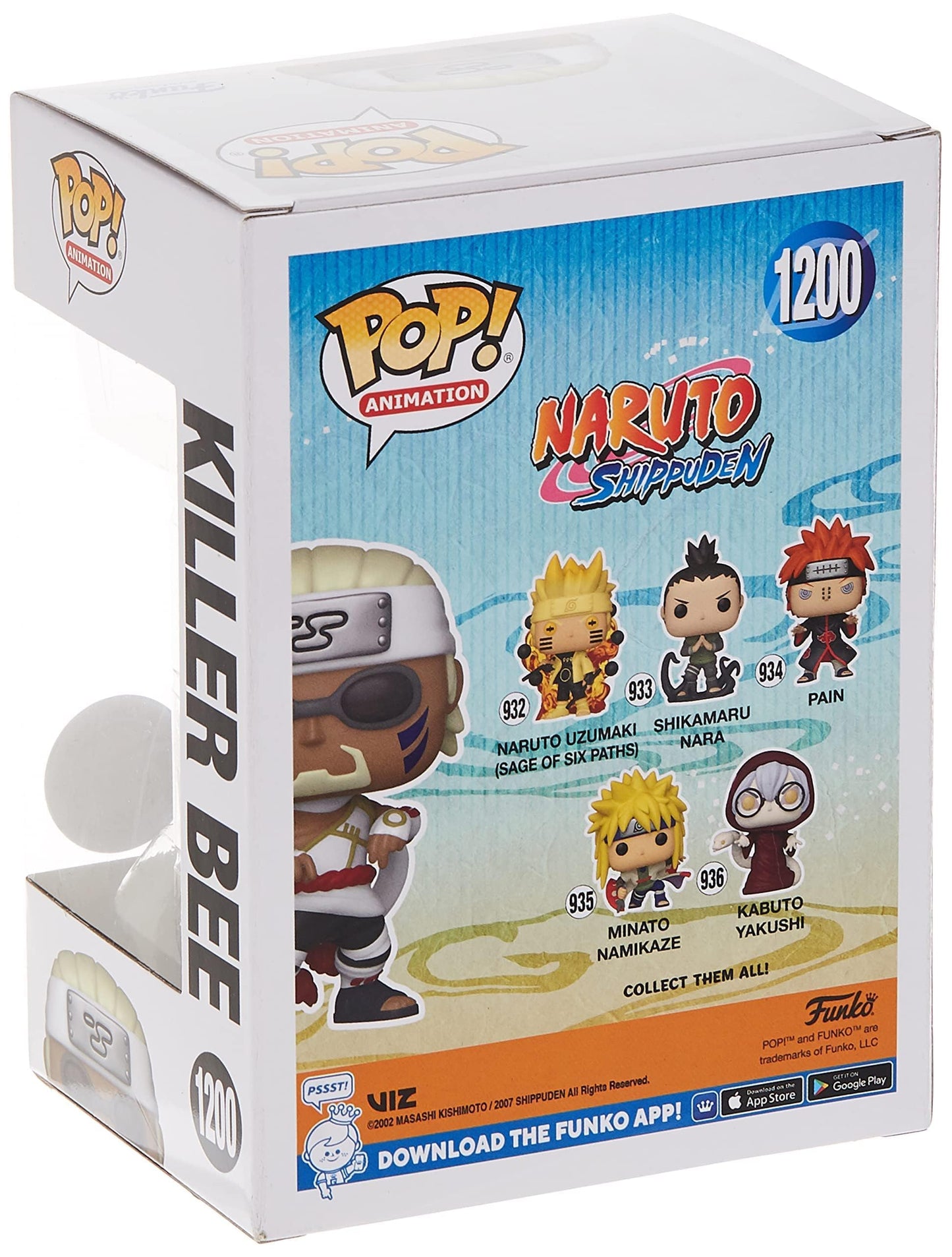 FUNKO POP! ANIMATION: Naruto - Killer B (Styles May Vary) (LATAM limited availability Version)