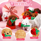 Liliful 20 Pcs Valentine'S Day Plush Gift Dog With Rose Heart Animals Small Stuffed Plush Animals Bulk For Birthday Valentine Pa