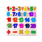 Funblast 3D Wooden Number Learning Board - Numer And 123 Learning Educational Board For Kids/Toddlers/Children | Montessori Digi