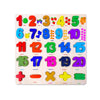 Funblast 3D Wooden Number Learning Board - Numer And 123 Learning Educational Board For Kids/Toddlers/Children | Montessori Digi
