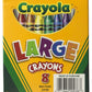 Crayola 8Ct Large Crayons Lift Lid Box