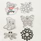 Ayhuhra 30 Sets Spring Flower Suncatcher Craft Kit Butterfly Sun Catcher DIY Window Paint Art Suncatcher Kits for Spring Summer