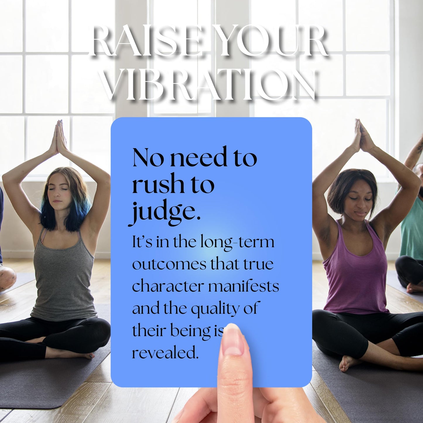 Affirmations Cards For Women: Embrace Yoga Mindset, Mindfulness & Meditation - Self-Development Daily Affirmations & Educational