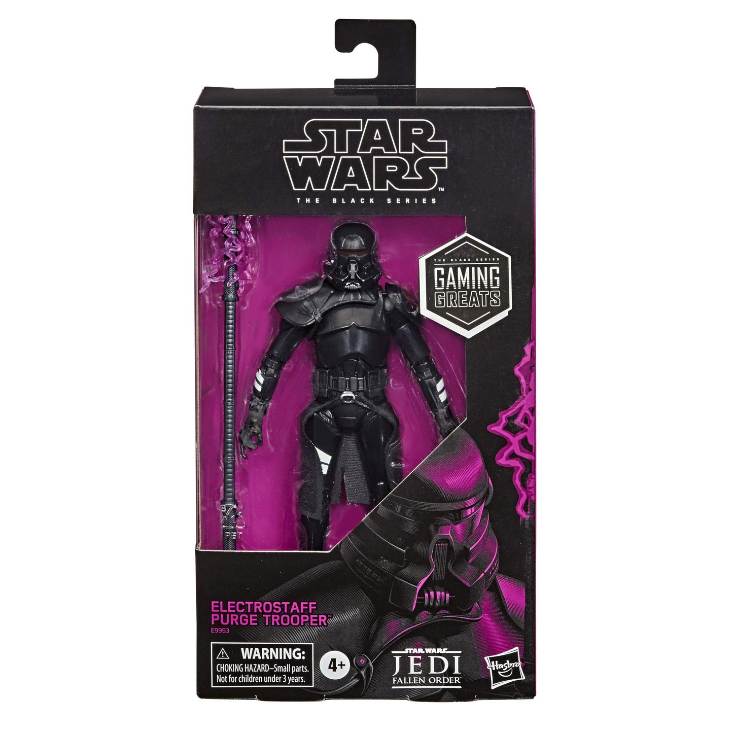 Hasbro - Figurine Star Wars Jedi Fallen Order - Electrostaff Purge Trooper Black Series 15Cm - 5010993750214