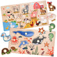 Wooderma Wooden Peg Puzzles For Toddlers 1 2 3 Years Old, 2 Pack Montessori Educational Learning Puzzles Set, Toddler Puzzles To