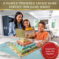 Mindware Ziggurat Cooperative Family Legacy Adventure Game By Matt Leacock & Rob Daviau, Illustrated By Cory Godbey For Ages 8+