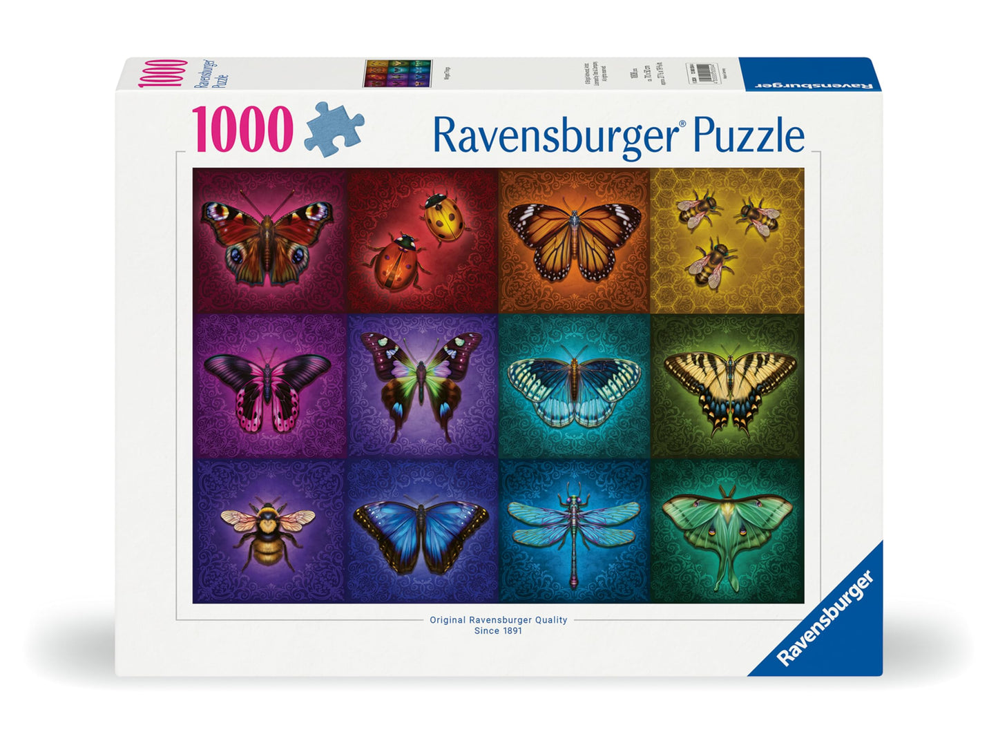 Ravensburger Winged Things 1000 Piece Jigsaw Puzzle For Adults - 12000554 - Handcrafted Tooling, Made In Germany, Every Piece Fits Together Perfectly