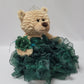 KINNEX COLLECTIONS SINCE 1997 20'' Quince Anos Quinceanera Last Doll Teddy Bear with Dress (Centerpiece) ~ ARC16832-33R (Emerald