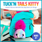 Kids Preferred Tuck 'N Tails Kitty Stuffed Animal, Clip On Toy With Hair That Tucks In And Pulls Out, Multicolor
