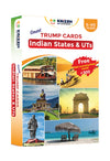 Kaizen Microlessons Kid Dedicated Deck Card Games (Trumps: Indian States)