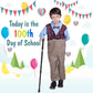 Rabtero Boys' Old Man Costume, 100 Days Of School, Size 4-6, Polyester, For Little Kids