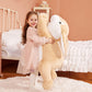 IKASA Giant Rabbit Stuffed Animal Plush Toy  30 Large Bunny Plushy Toys for Kids Girls Boys Children
